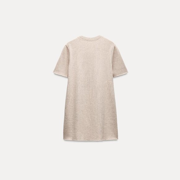 New Zara Short Soft Dress Size Small - Picture 7 of 9